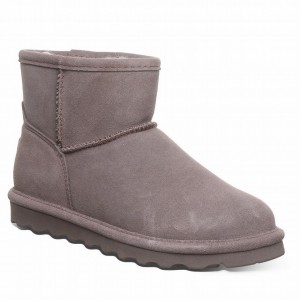 Botas Bearpaw Alyssa Wide Mujer Gris | BVG7475GZ