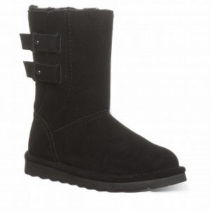 Botas Bearpaw Aurelia Mujer Negras | VOU984YM