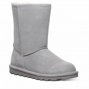 Botas Bearpaw Elle Short Mujer Gris | NHC7813WF