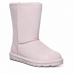 Botas Bearpaw Elle Short Mujer Rosas | RKW8878PT