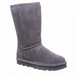 Botas Bearpaw Elle Tall Youth Niños Negras | FAH481JA