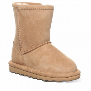 Botas Bearpaw Elle Toddler Zipper Niños Marrones | BQO2621MU