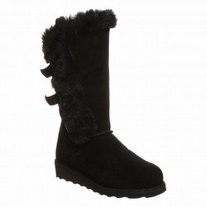 Botas Bearpaw Genevieve Mujer Negras | RYV7456PP