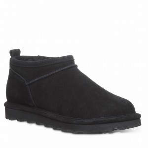 Botas Bearpaw Super Shorty Wide Mujer Negras | NOB545UG