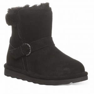 Botas Bearpaw Tallula Youth Niños Negras | XYB5659KO