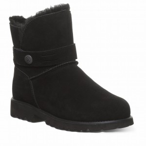 Botas Bearpaw Wellston Mujer Negras | HEG9279JB