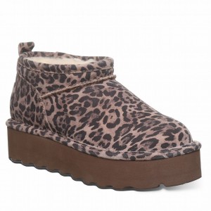 Botas Plataforma Bearpaw Retro Super Shorty Mujer Marrones | QJV2996LX