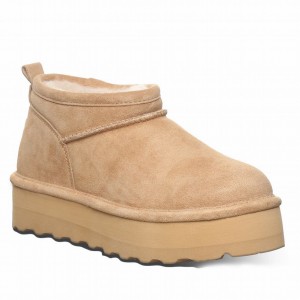 Botas Plataforma Bearpaw Retro Super Shorty Mujer Marrones | RFT7356CN