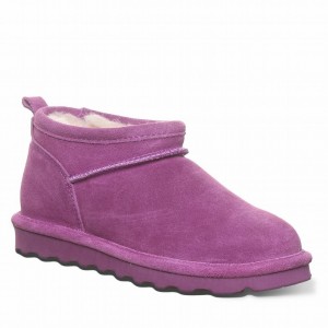 Botas de Nieve Bearpaw Super Shorty Mujer Moradas | ZXY9263ON