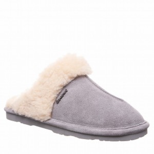 Pantuflas Bearpaw Loketta Mujer Gris | HTQ5022OR