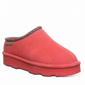 Pantuflas Bearpaw Martis Mujer Rojas | FVQ3360TG