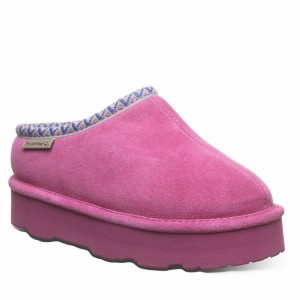 Pantuflas Bearpaw Martis Youth Niños Moradas | VZU7418ZN