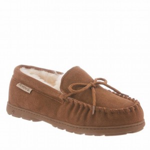 Pantuflas Bearpaw Mindy Wide Mujer Marrones | MXX591DJ