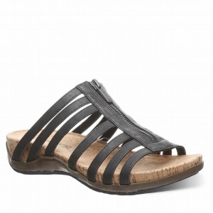 Sandalias Bearpaw Sabrina Mujer Negras | ZXT6669OD