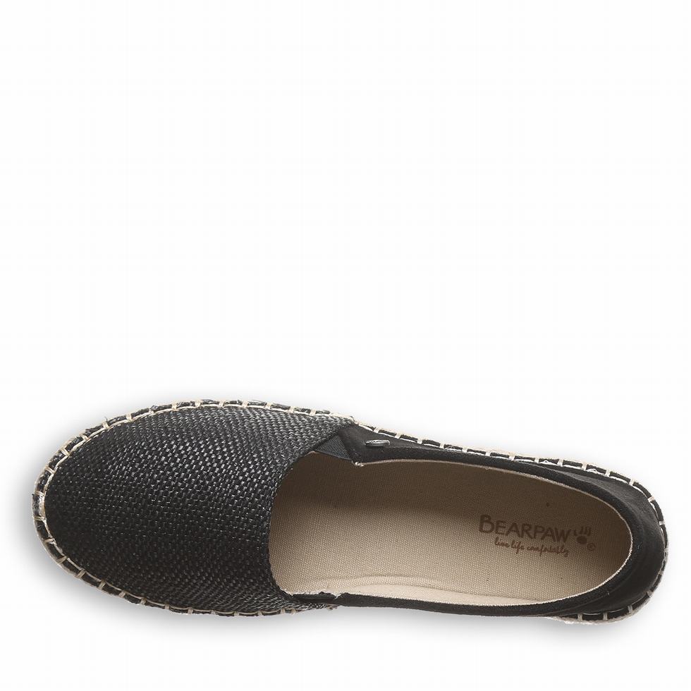 Alpargatas Bearpaw Macchiato Mujer Negras | GFM754DG