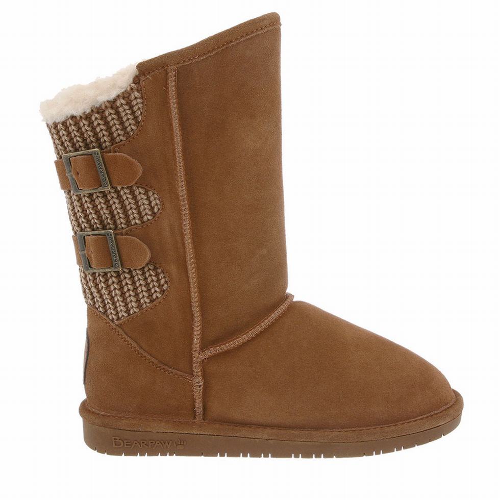 Botas Altas Bearpaw Boshie Mujer Marrones | WRM4376YO