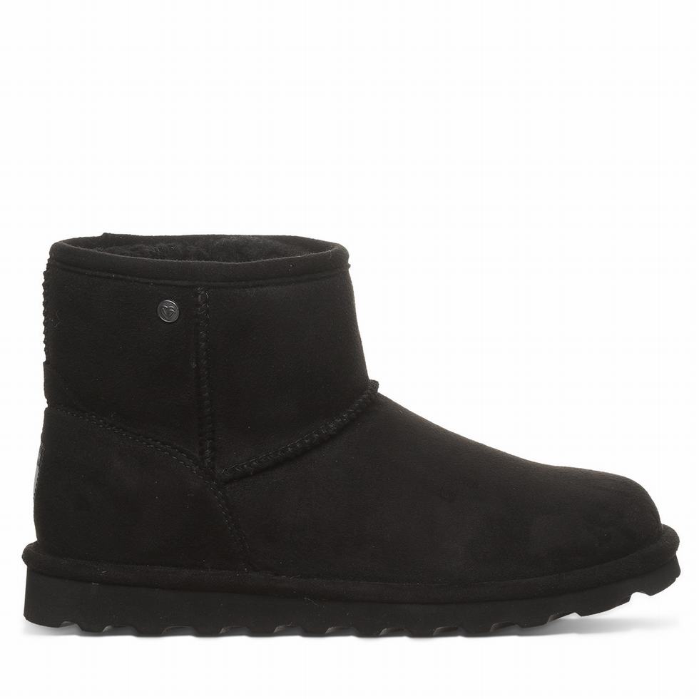 Botas Bearpaw Alyssa Vegan Mujer Negras | UWP4171XU