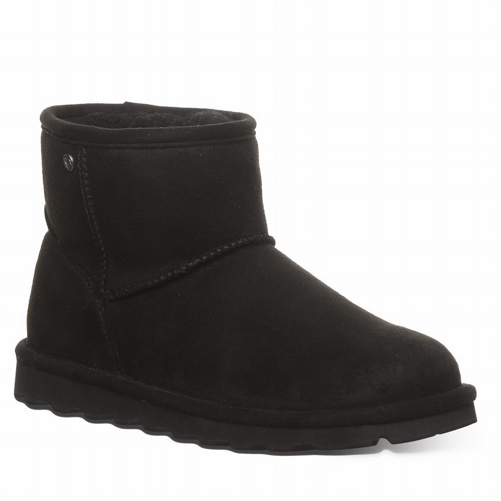 Botas Bearpaw Alyssa Vegan Mujer Negras | UWP4171XU