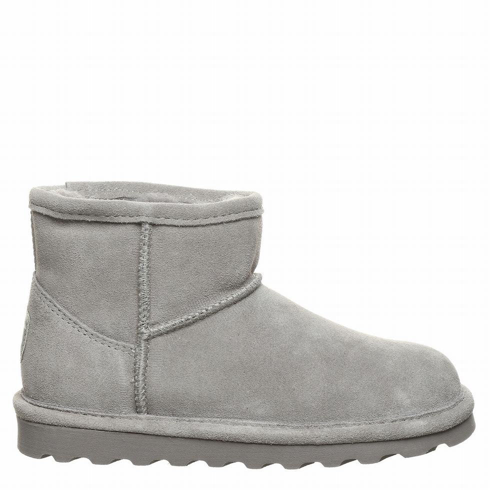 Botas Bearpaw Alyssa Youth Niños Gris | UNK6887OZ