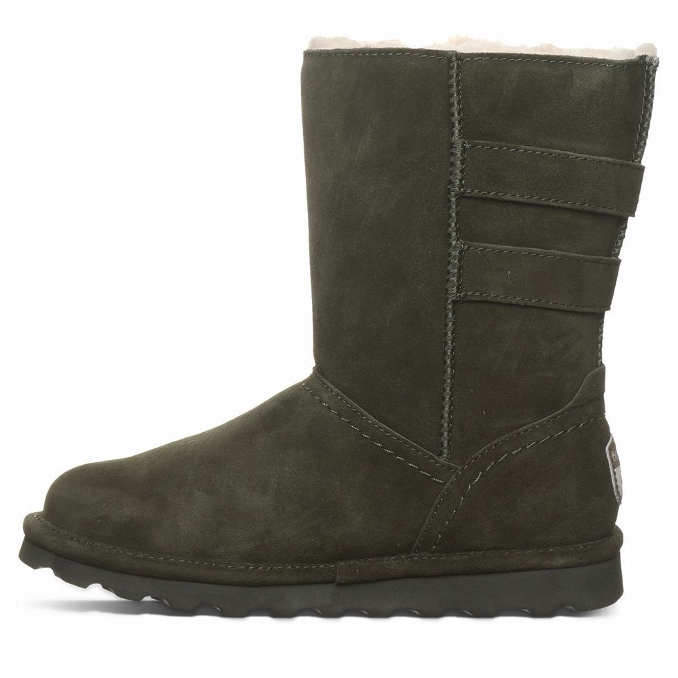 Botas Bearpaw Aurelia Mujer Verde | DPJ5658CA