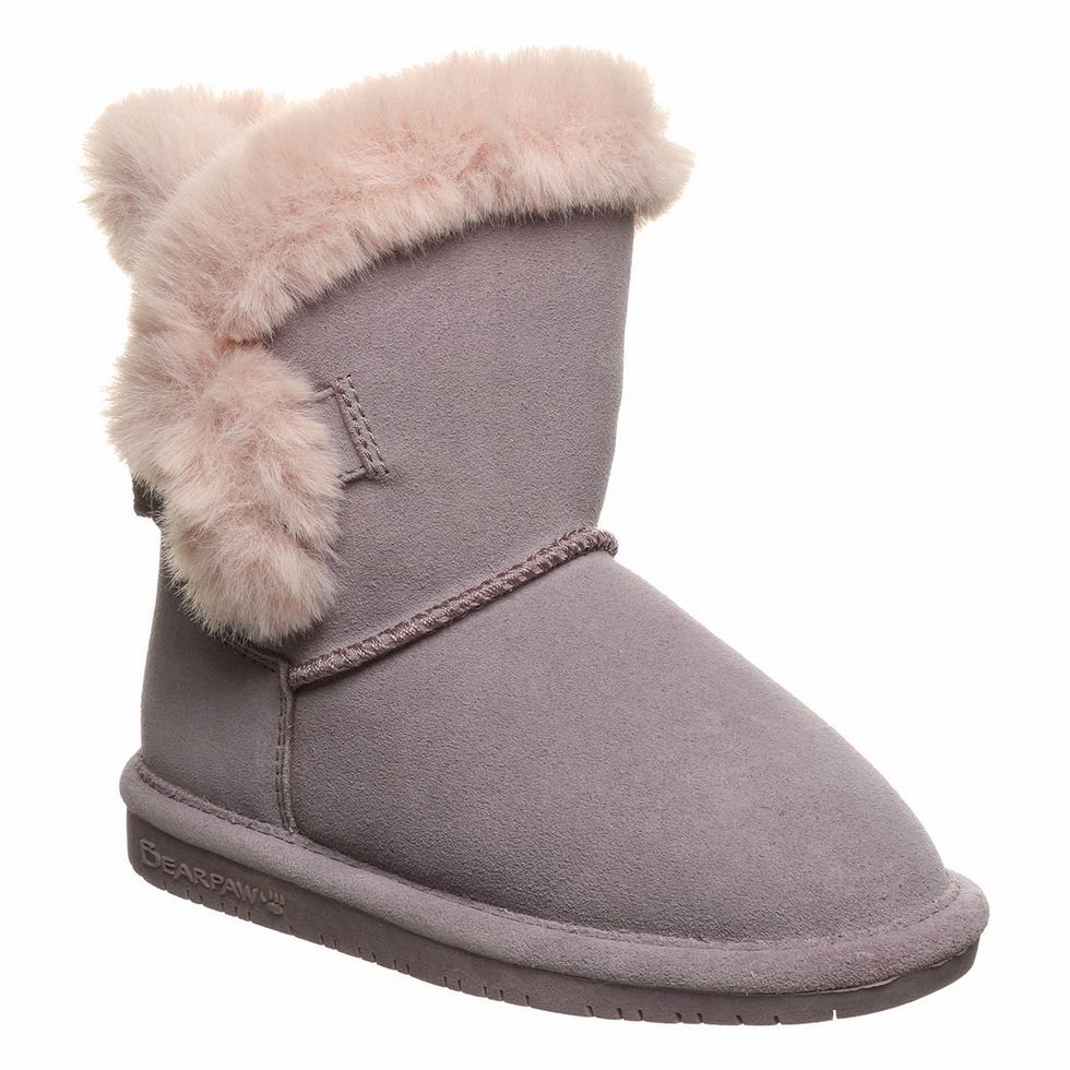 Botas Bearpaw Betsey Youth Niños Rosas | JQX2272JU