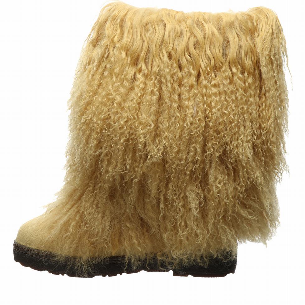 Botas Bearpaw Boetis Mujer Amarillo | HGS6992DG