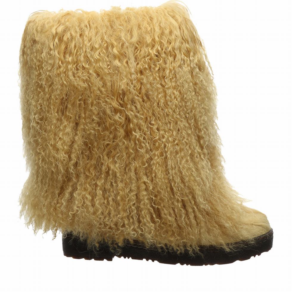 Botas Bearpaw Boetis Mujer Amarillo | HGS6992DG