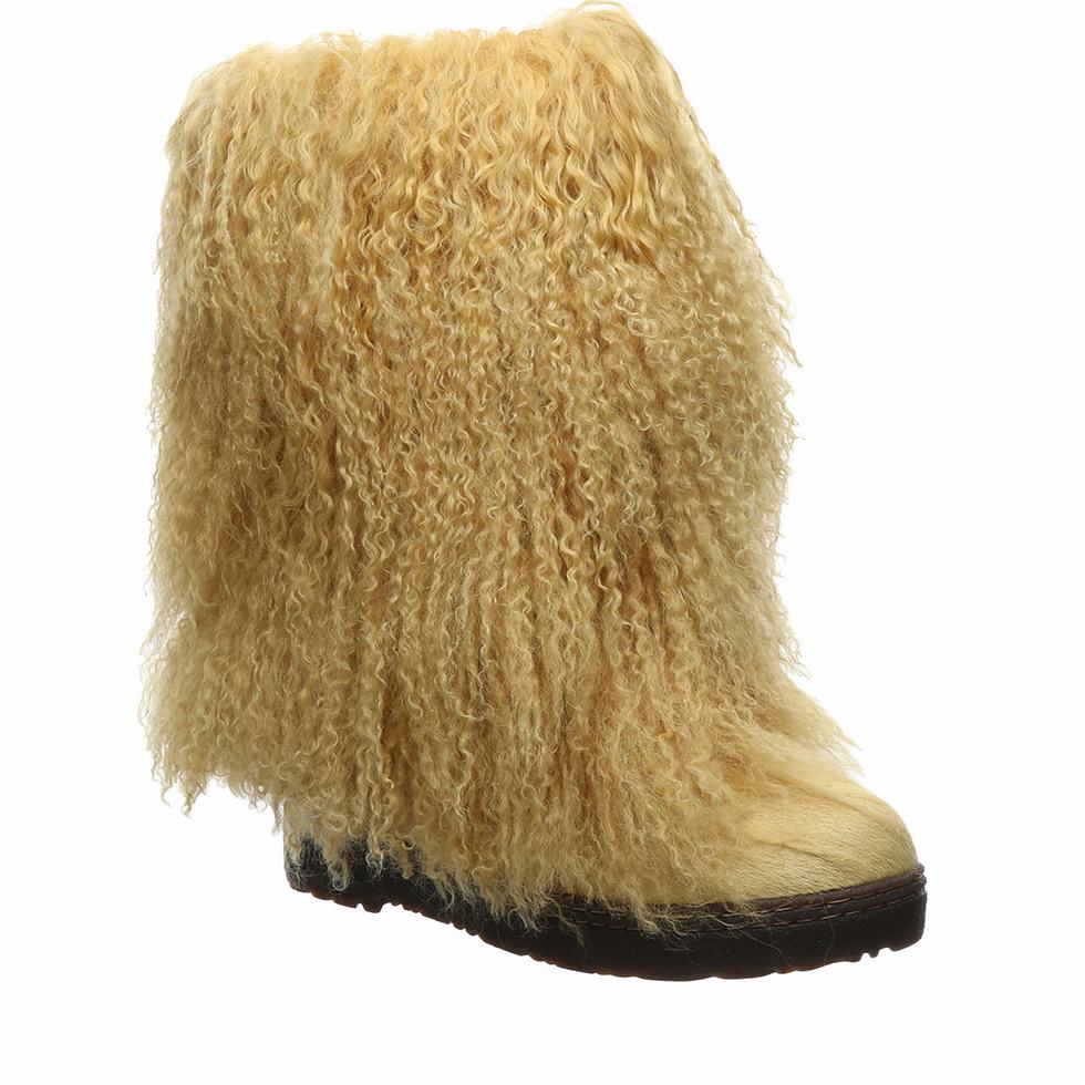 Botas Bearpaw Boetis Mujer Amarillo | HGS6992DG