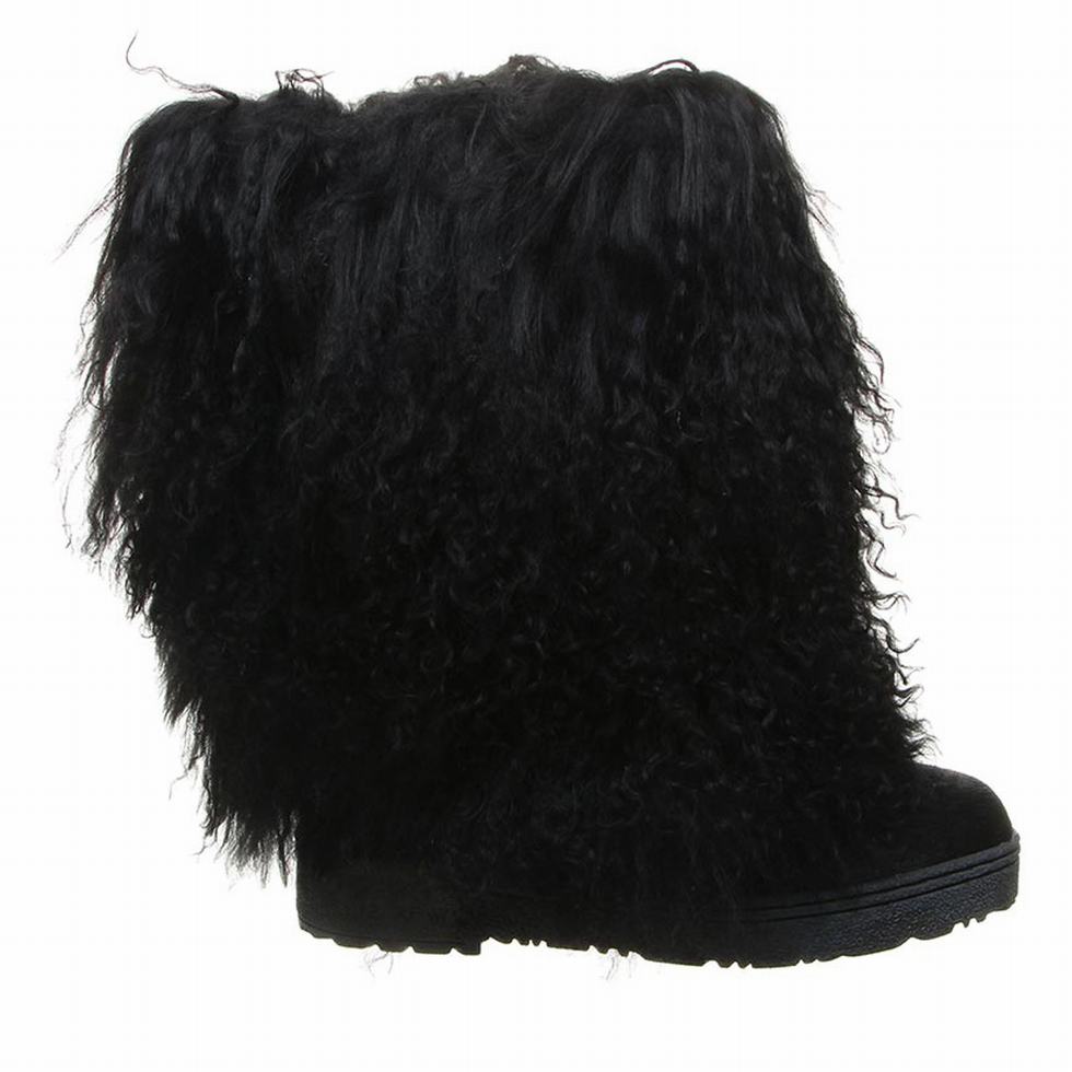 Botas Bearpaw Boetis Mujer Negras | LNZ9944CX