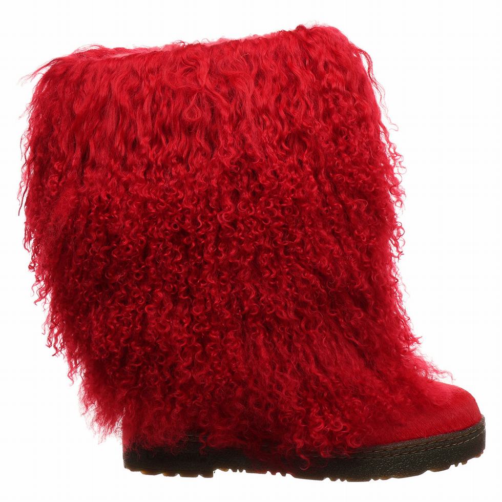 Botas Bearpaw Boetis Mujer Rojas | XQN2260JB