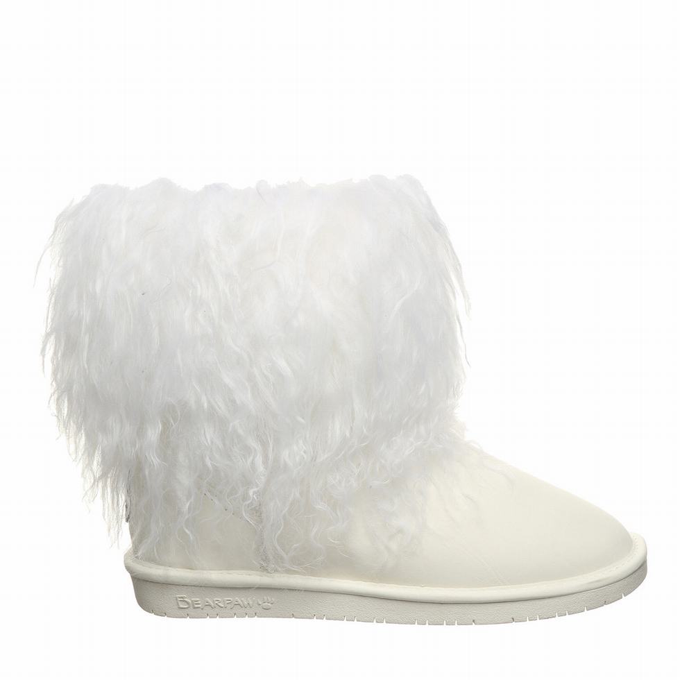 Botas Bearpaw Boo Mujer Blancas | VWE1737XU