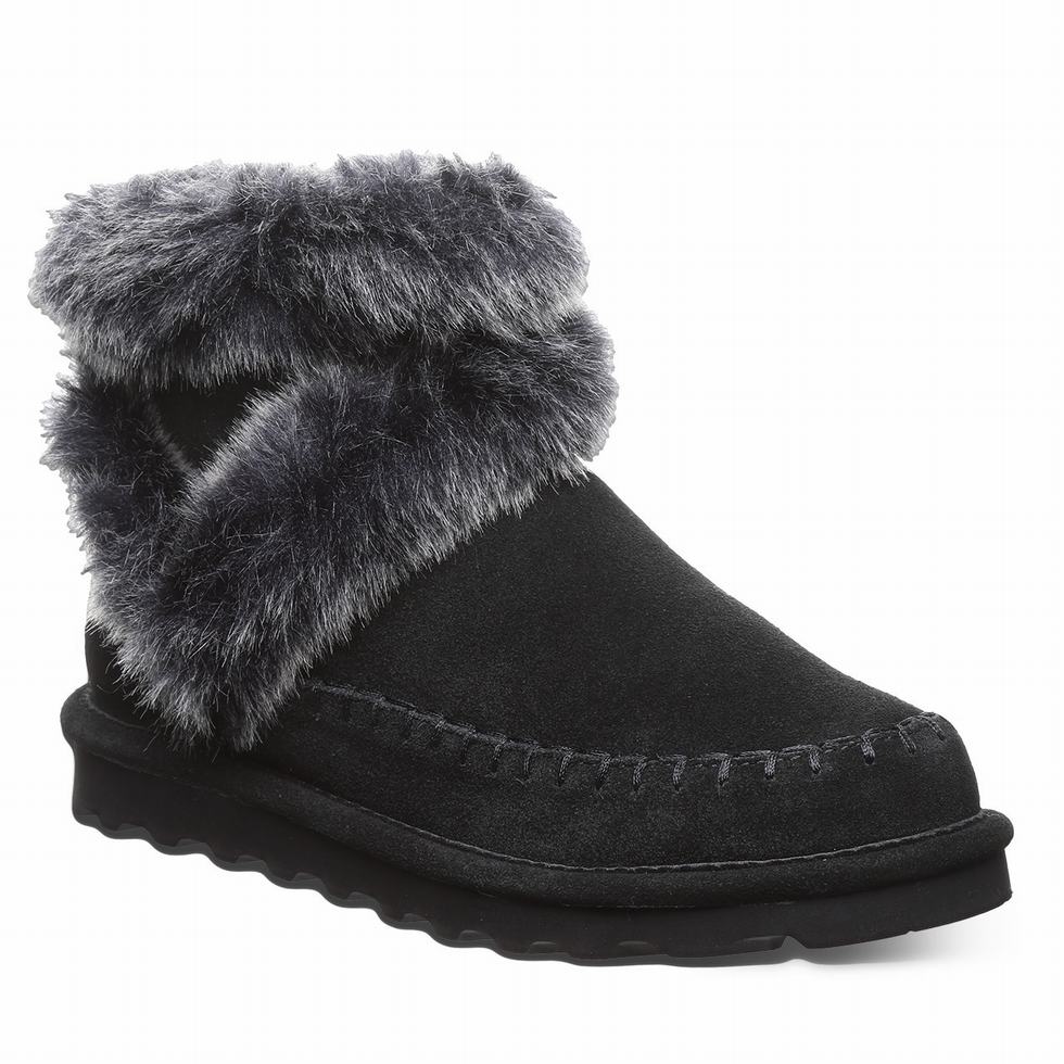 Botas Bearpaw Chloe Mujer Negras | EQB424EL