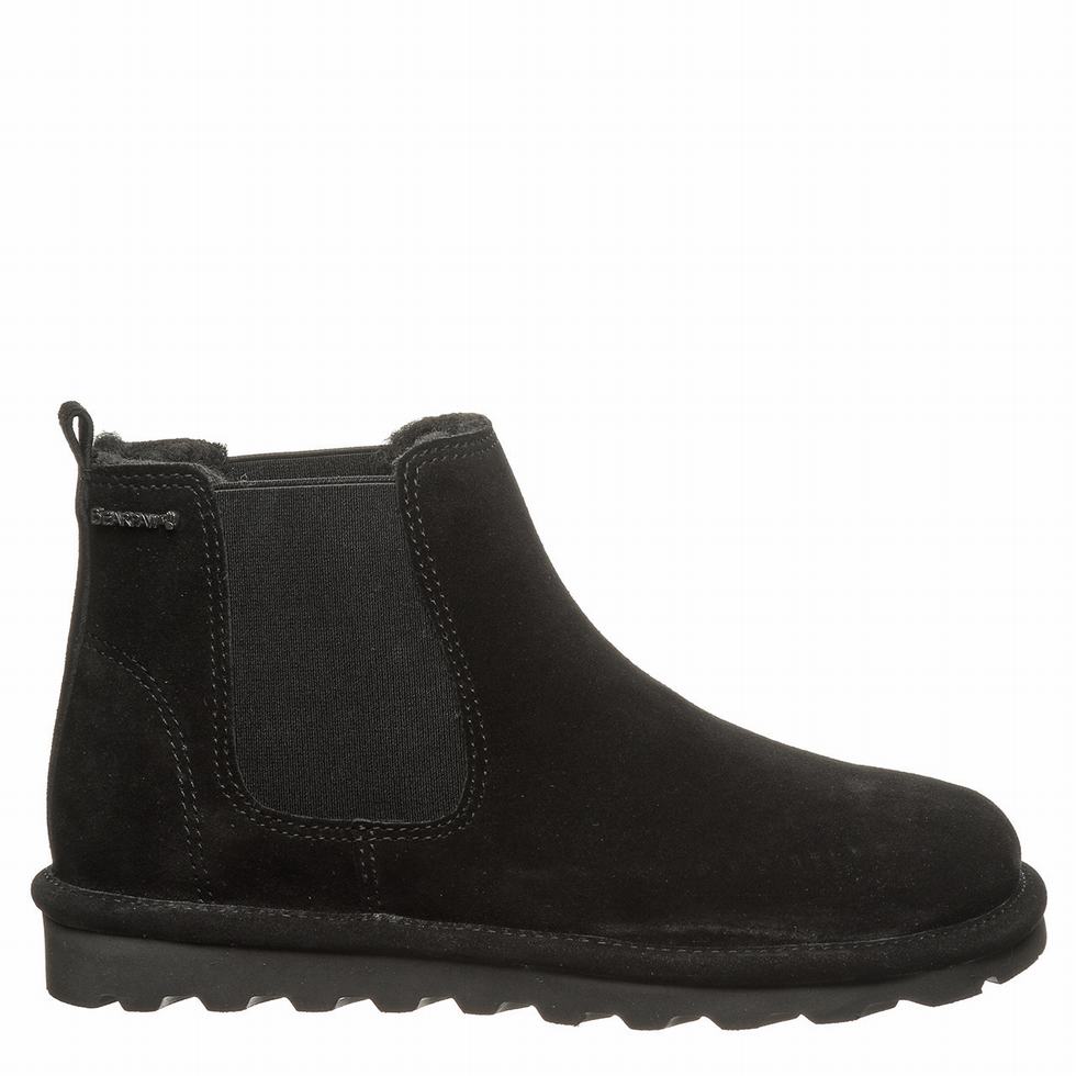 Botas Bearpaw Drew Mujer Negras | UAB5635AJ