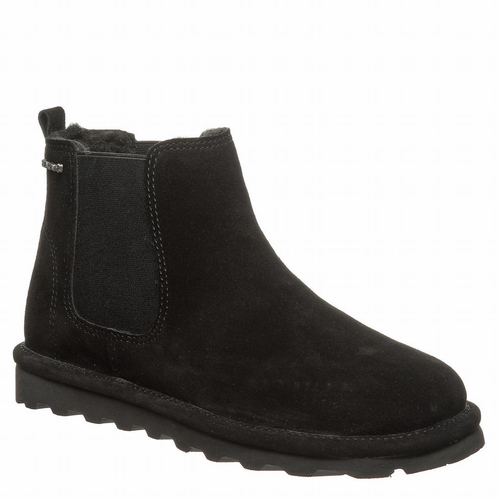 Botas Bearpaw Drew Mujer Negras | UAB5635AJ