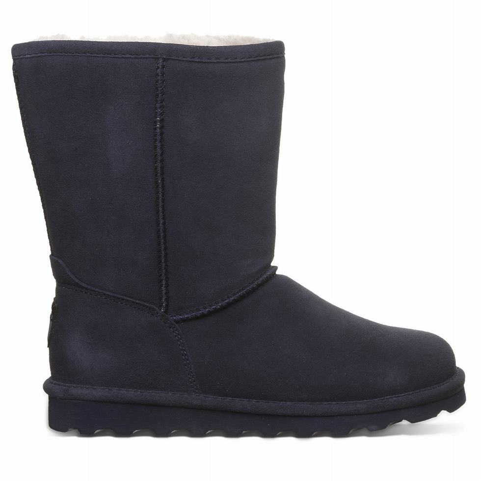 Botas Bearpaw Elle Short Mujer Azules | JHH8267WH