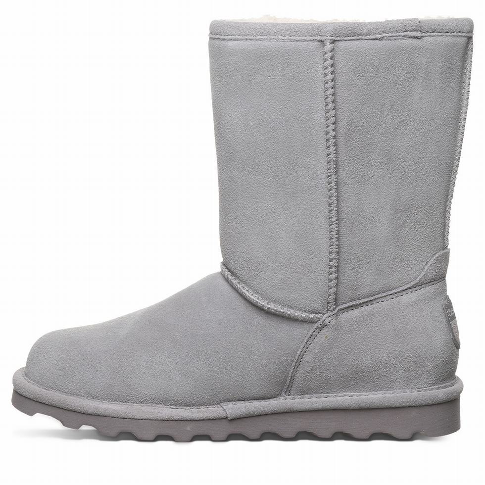 Botas Bearpaw Elle Short Mujer Gris | NHC7813WF