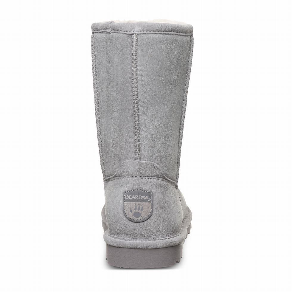 Botas Bearpaw Elle Short Mujer Gris | NHC7813WF