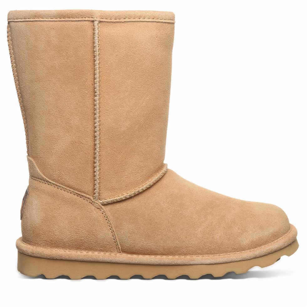 Botas Bearpaw Elle Short Mujer Marrones | QCV9849SI