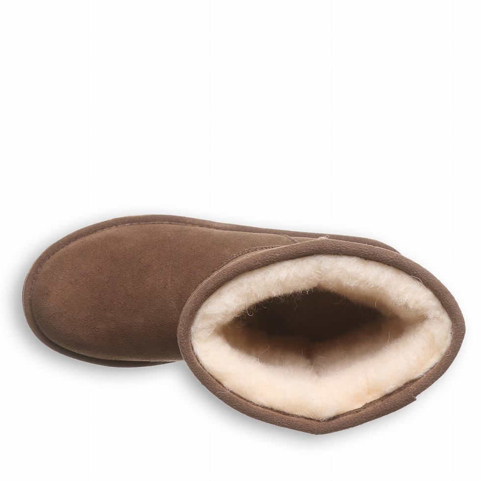 Botas Bearpaw Elle Short Mujer Marrones | OPY3464NG