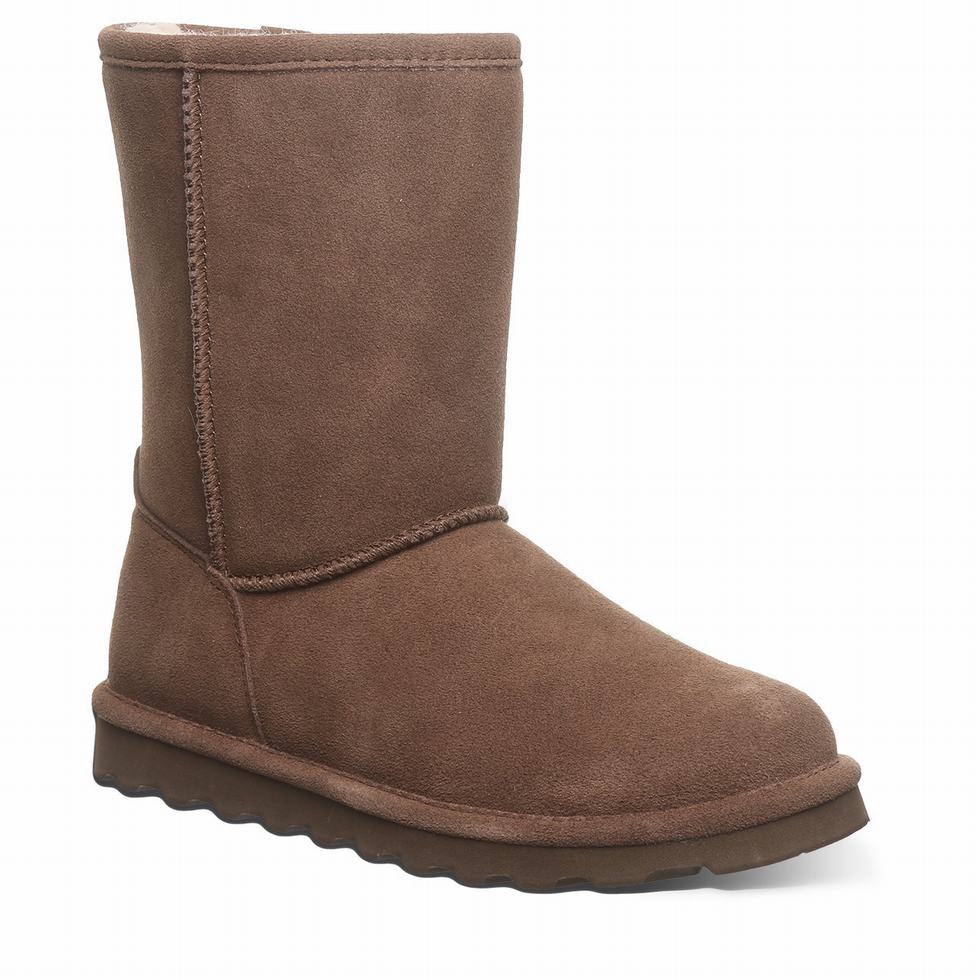 Botas Bearpaw Elle Short Mujer Marrones | OPY3464NG