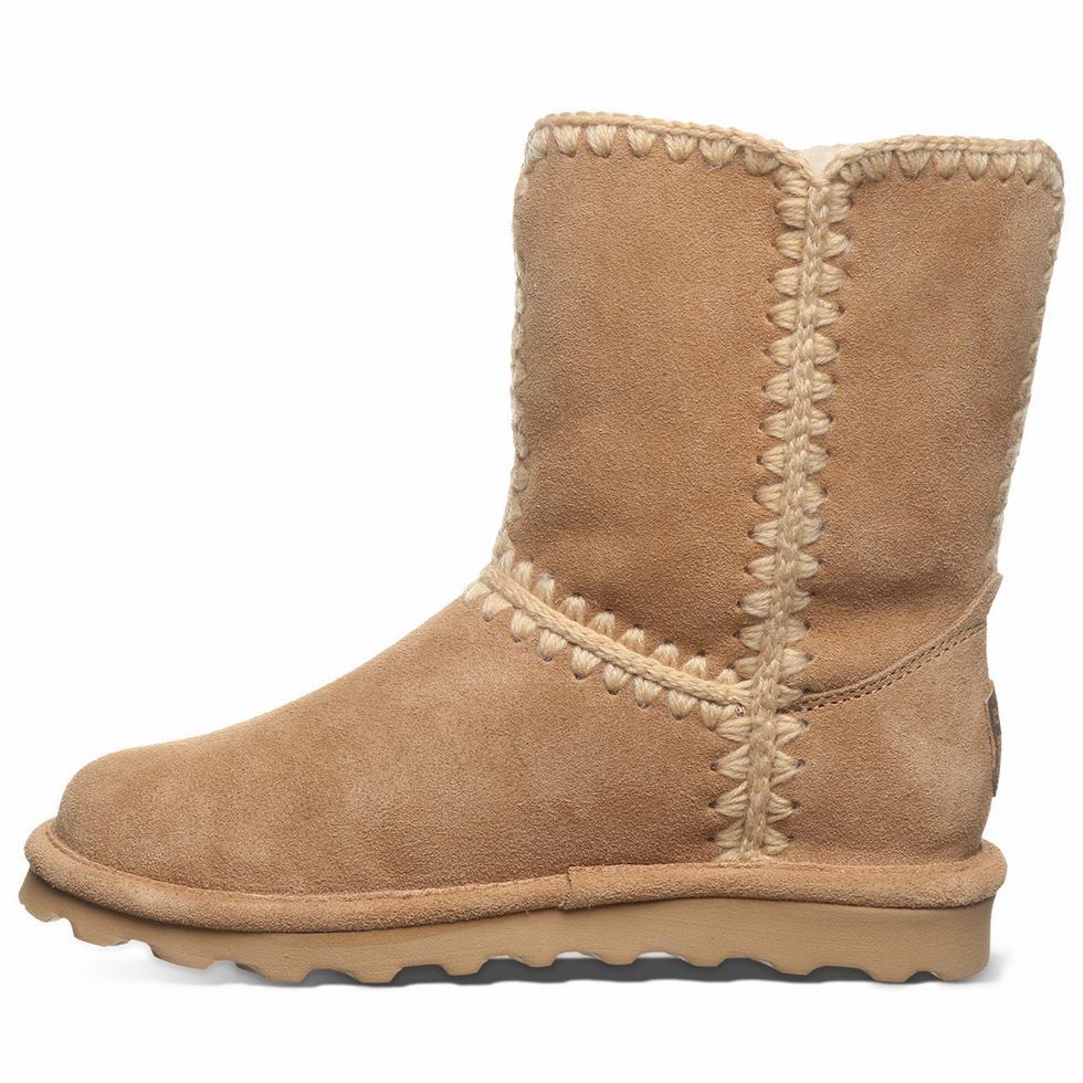 Botas Bearpaw Elle Short Mujer Marrones | GMQ5988IY