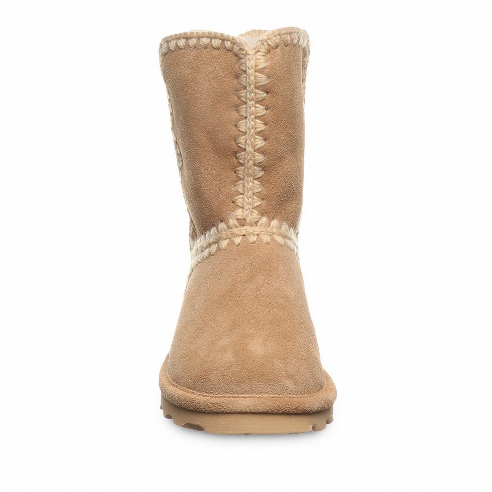 Botas Bearpaw Elle Short Mujer Marrones | GMQ5988IY