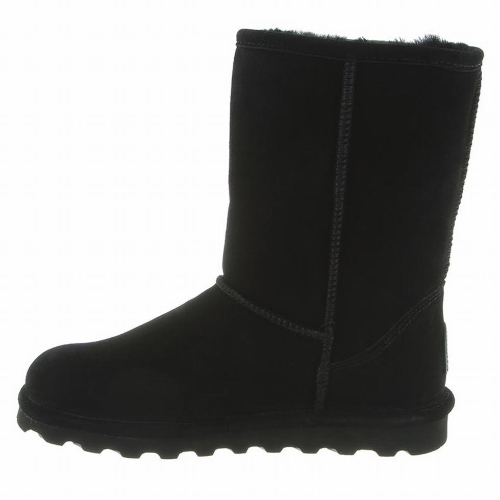 Botas Bearpaw Elle Short Mujer Negras | SXR9055CZ