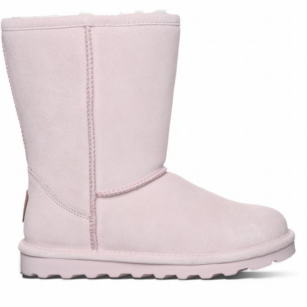 Botas Bearpaw Elle Short Mujer Rosas | RKW8878PT