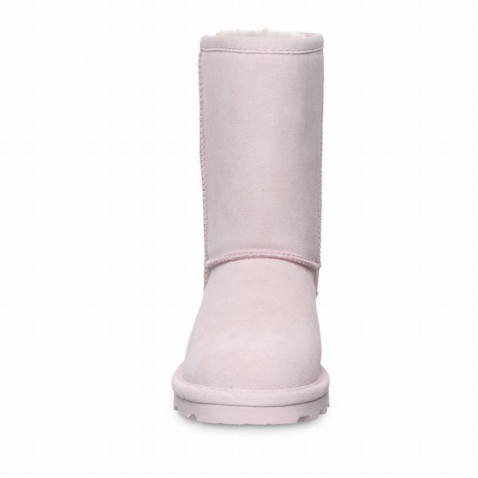 Botas Bearpaw Elle Short Mujer Rosas | RKW8878PT