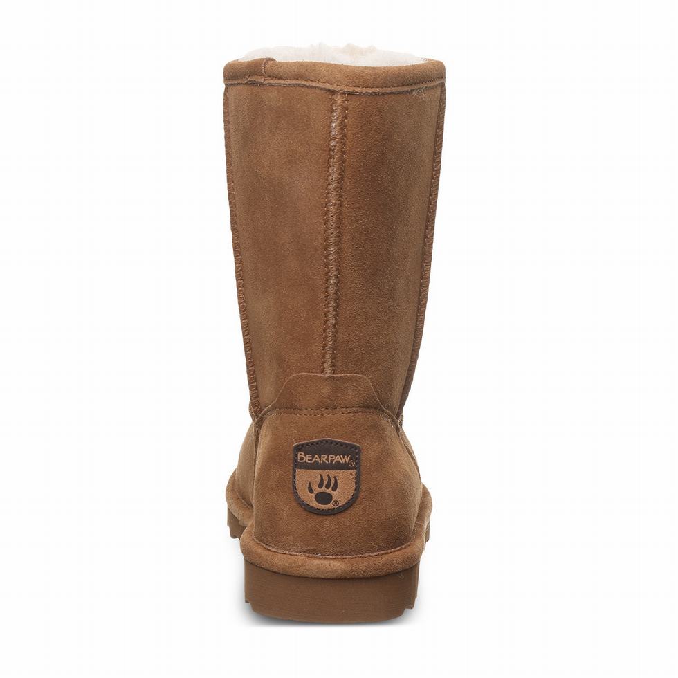 Botas Bearpaw Elle Short Wide Mujer Marrones | JMX5710GW