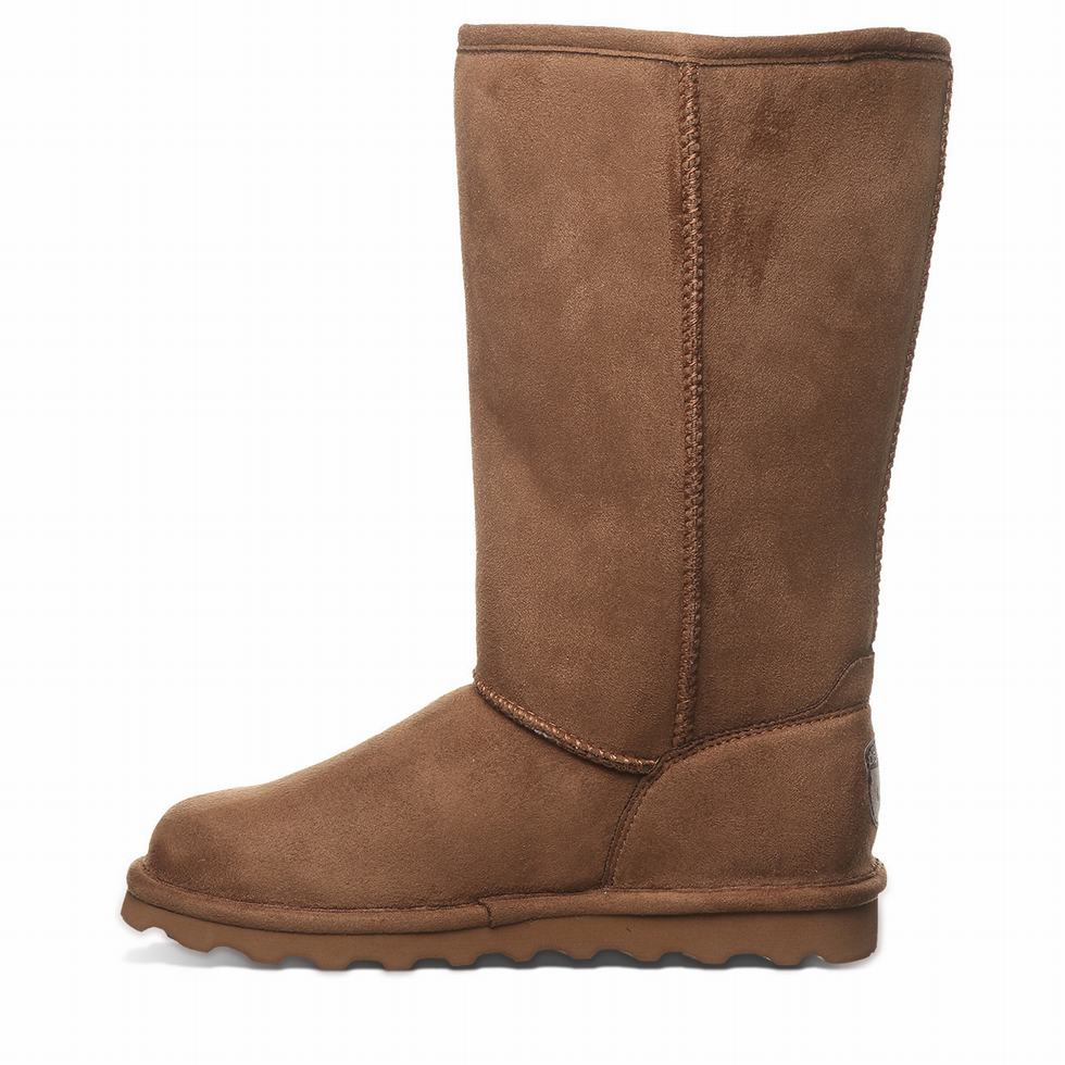 Botas Bearpaw Elle Tall Vegan Mujer Marrones | KCU5787OQ