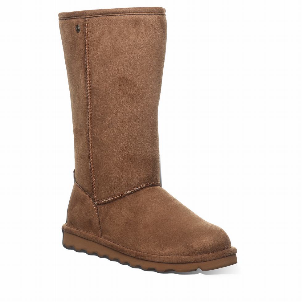 Botas Bearpaw Elle Tall Vegan Mujer Marrones | KCU5787OQ