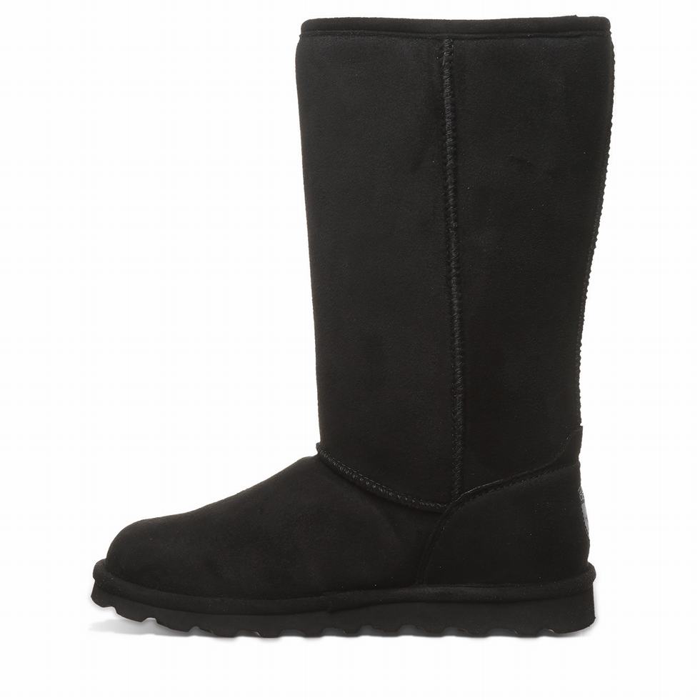 Botas Bearpaw Elle Tall Vegan Mujer Negras | CLM143RI