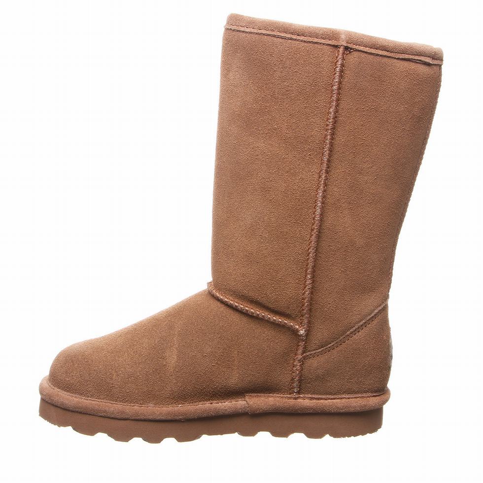 Botas Bearpaw Elle Tall Youth Niños Marrones | UPQ8412LC